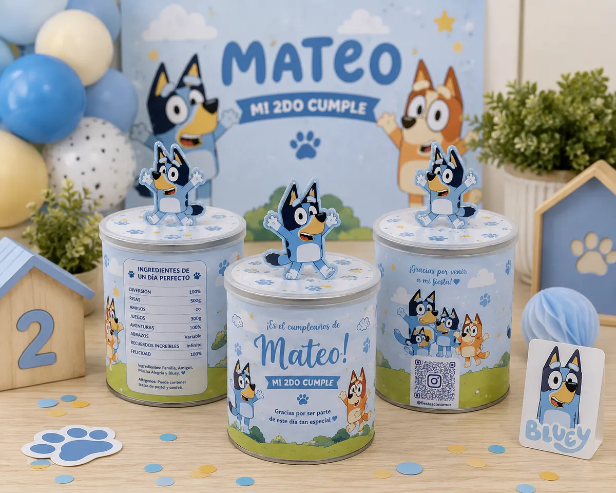 Custom Pringles Can Personalized Birthday Favors photo 4